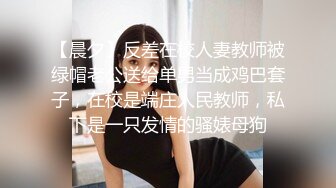 【晨夕】反差在校人妻教师被绿帽老公送给单男当成鸡巴套子，在校是端庄人民教师，私下是一只发情的骚婊母狗