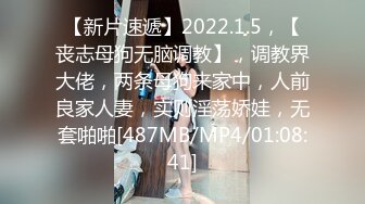 【新片速遞】2022.1.5，【丧志母狗无脑调教】，调教界大佬，两条母狗来家中，人前良家人妻，实则淫荡娇娃，无套啪啪[487MB/MP4/01:08:41]