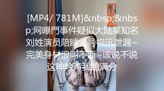 [MP4/ 781M]&nbsp;&nbsp;网曝門事件疑似大陆某知名刘姓演员陪睡领导视讯泄漏~完美身材浪叫不断~该说不说这呻吟声我给满分