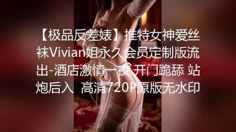 【极品反差婊】推特女神爱丝袜Vivian姐永久会员定制版流出-酒店激情一夜 开门跪舔 站炮后入  高清720P原版无水印