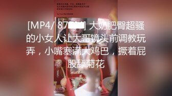 [MP4/ 877M] 大奶肥臀超骚的小女人让大哥镜头前调教玩弄，小嘴塞满大鸡巴，撅着屁股舔菊花