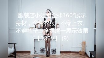 服装店小姐姐全裸360°展示身材，全套衣服、不穿上衣、不穿裤子、全裸逐一展示效果【180V】 (9)