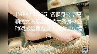 [MP4/ 1.35G] 名模身材，高颜值女友黑丝开档大秀身材各种诱惑给男友含大屌女上位操逼