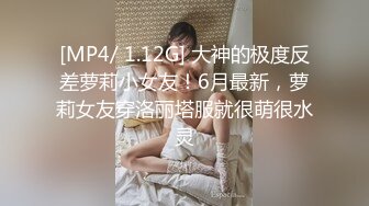 [MP4/ 1.12G] 大神的极度反差萝莉小女友！6月最新，萝莉女友穿洛丽塔服就很萌很水灵