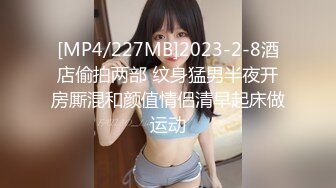 [MP4/227MB]2023-2-8酒店偷拍两部 纹身猛男半夜开房厮混和颜值情侣清早起床做运动